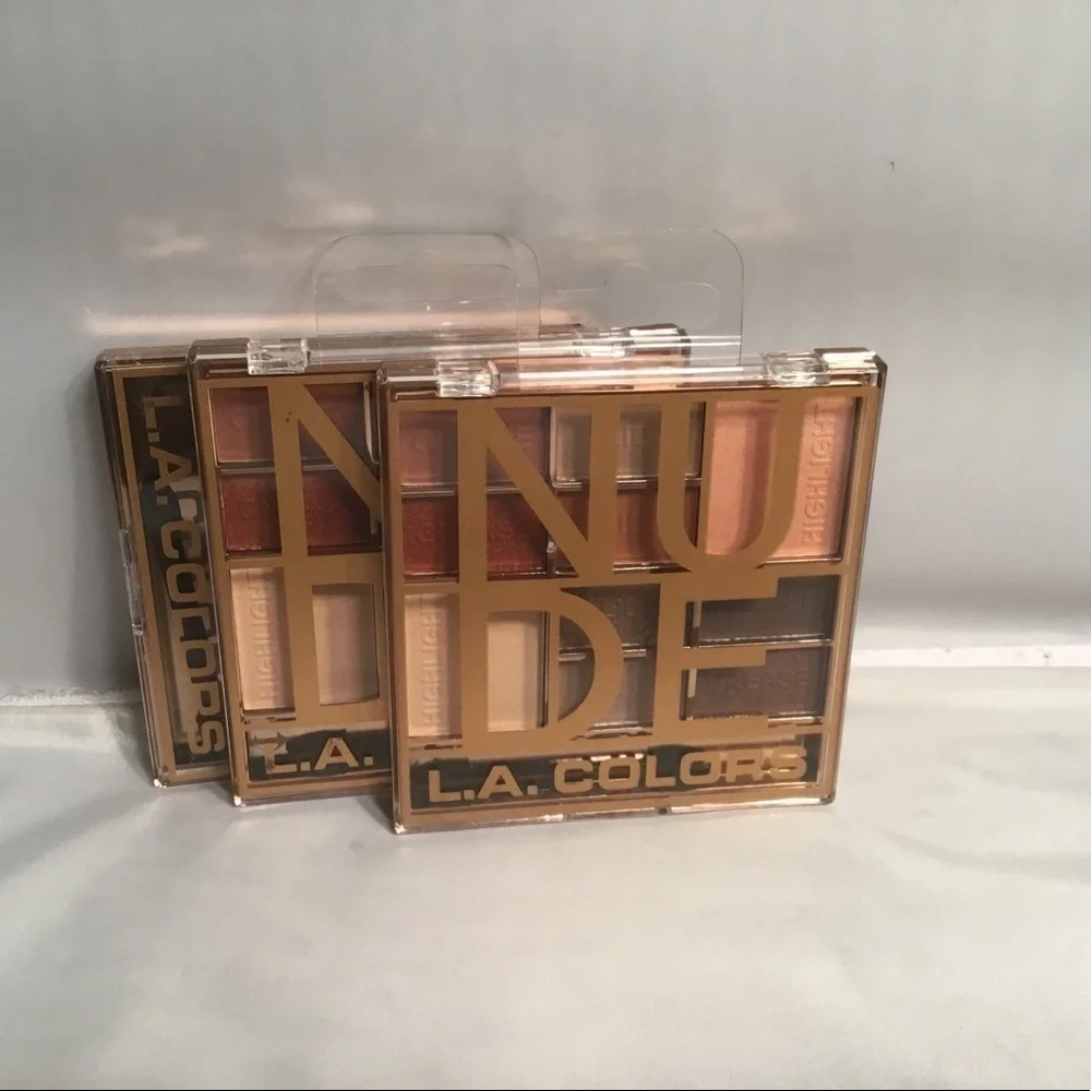 Nude L.A. COLORS ALL IN ONE EYESHADOW‎ PALETTE 135 NUDE (1 )